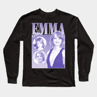 Emma Stone Long Sleeve T-Shirt